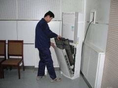 家用柜机空调清洗案例